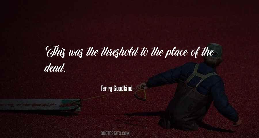 The Threshold Quotes #1453243