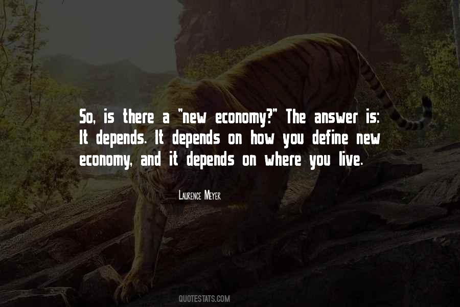 New Economy Quotes #1306282