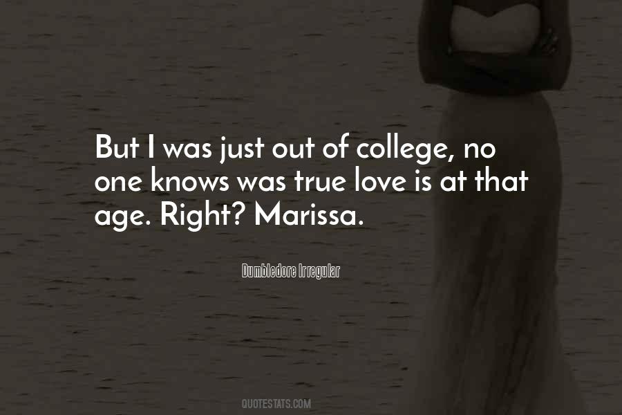 College Love Quotes #161632