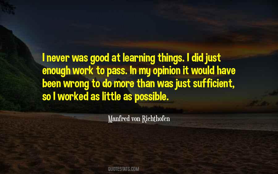 Quotes About Learning Things #991240