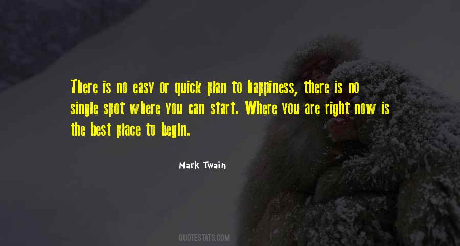 Plan Of Happiness Quotes #1088838