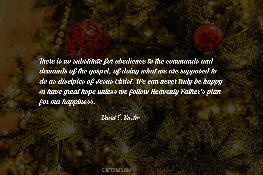 Plan Of Happiness Quotes #1125919