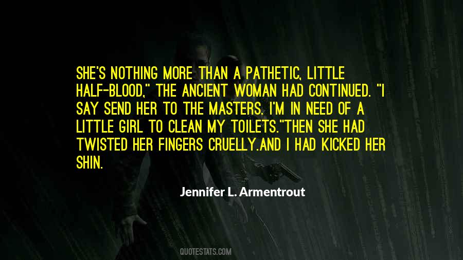 Half Blood Jennifer Quotes #628396