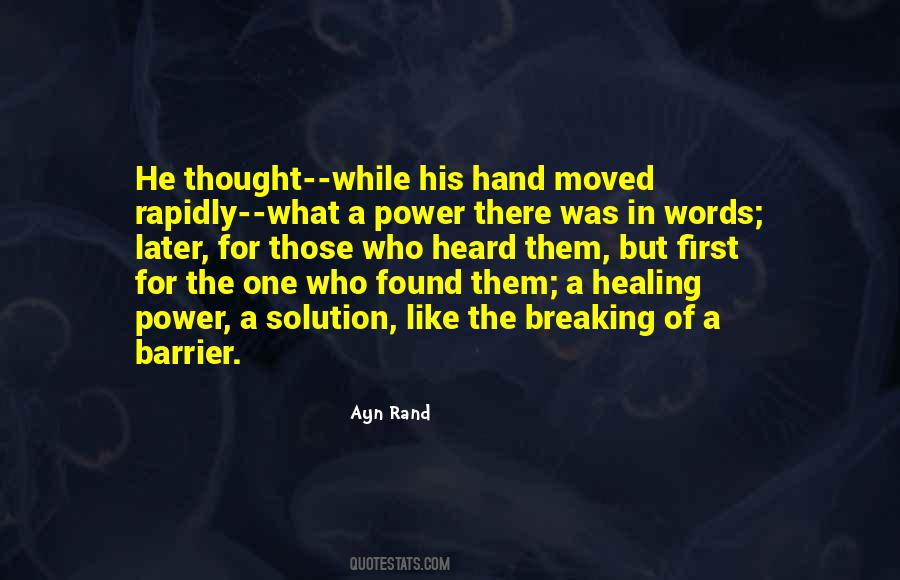 Quotes About The Power Of Healing #797390
