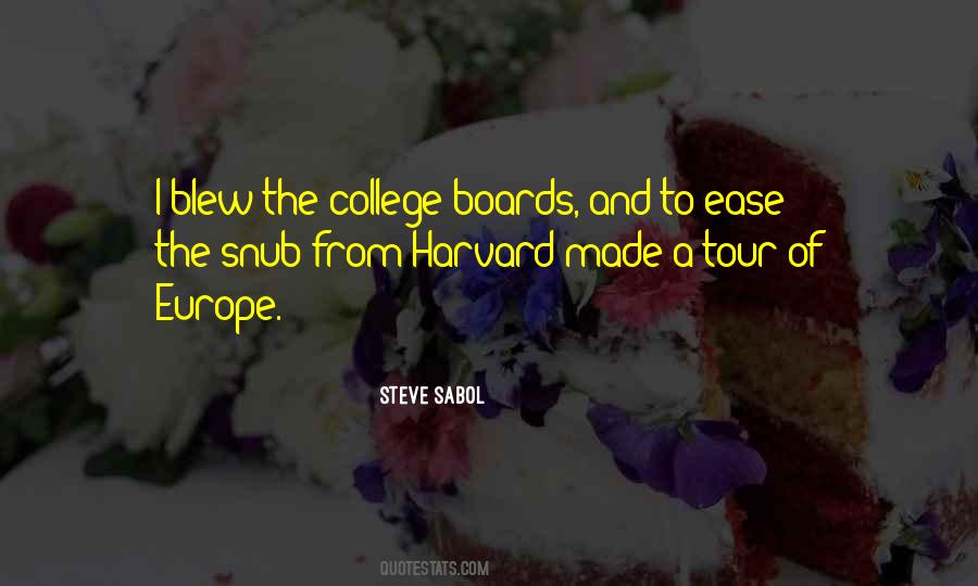 College Tour Quotes #7312