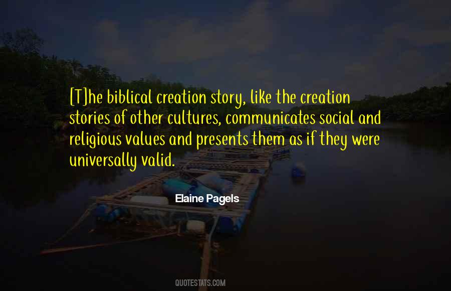 Story Of Creation Quotes #261763
