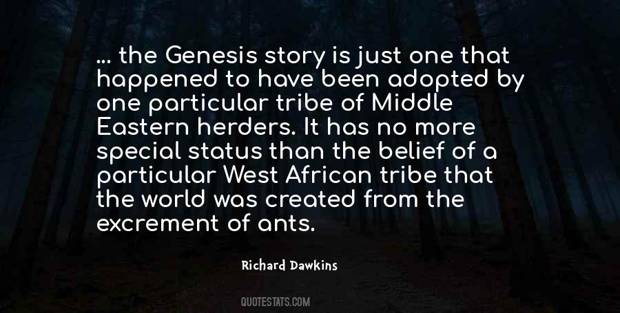 Story Of Creation Quotes #773076
