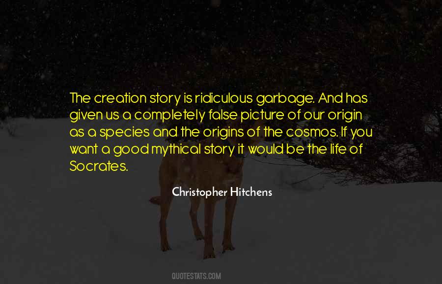 Story Of Creation Quotes #945485