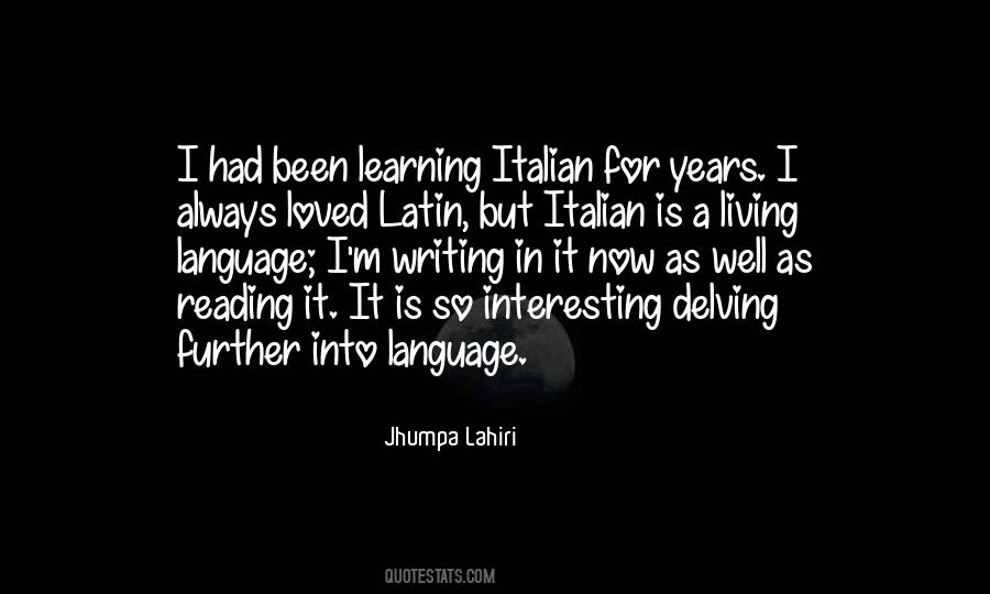 Quotes About Learning Latin #157562