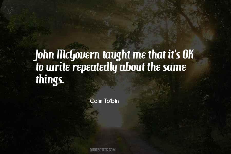 Colm O'connell Quotes #117217
