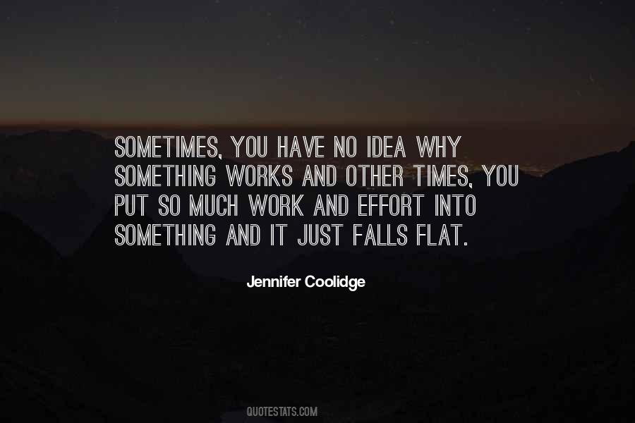 Work And Effort Quotes #609052