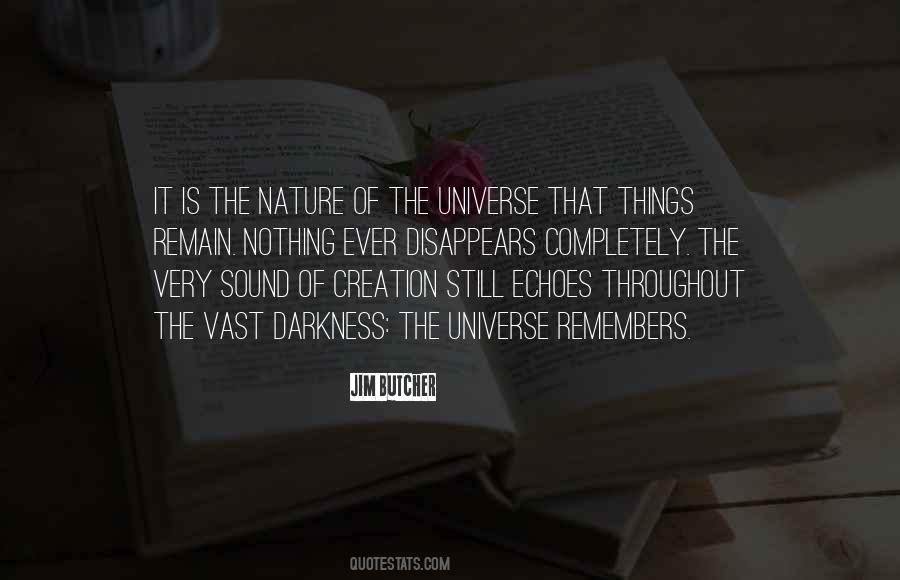 Nature Of The Universe Quotes #1625469