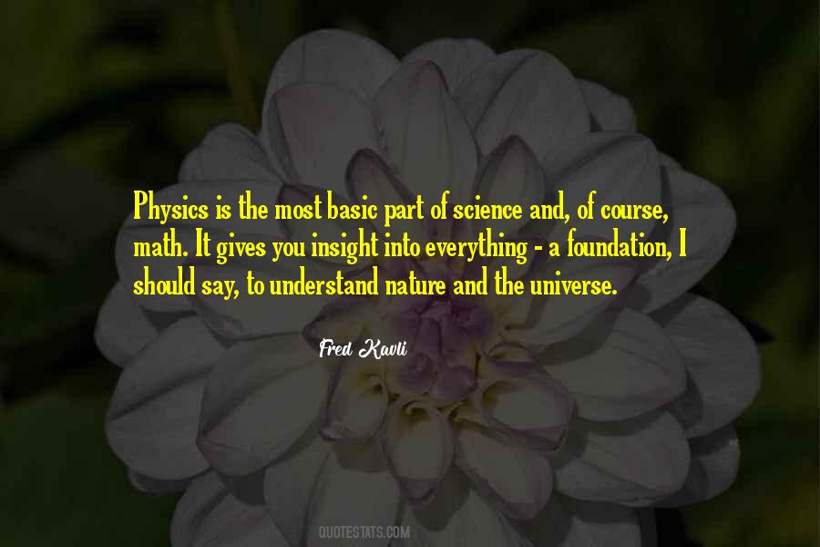 Nature Of The Universe Quotes #73308