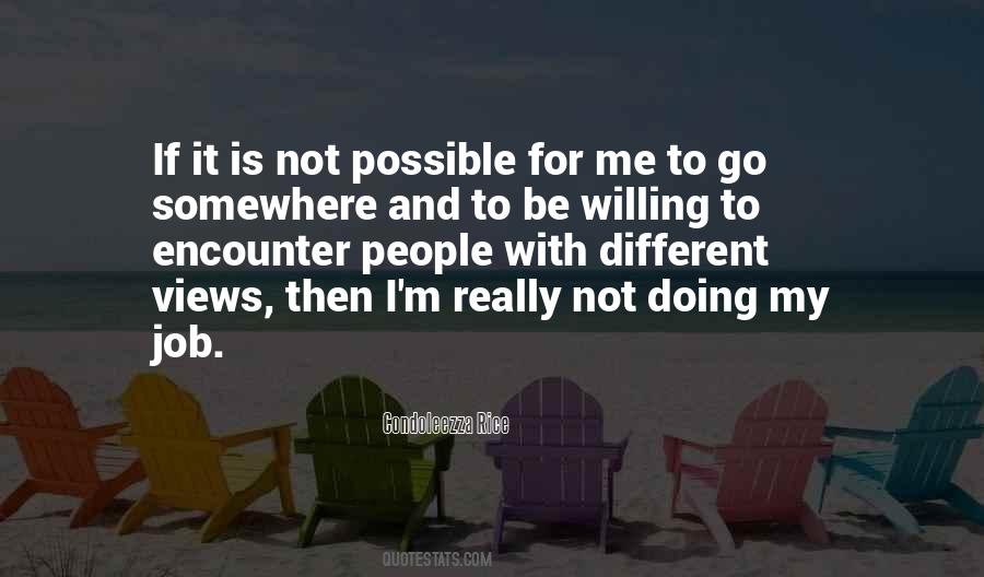 Possible It Is Possible Quotes #17675