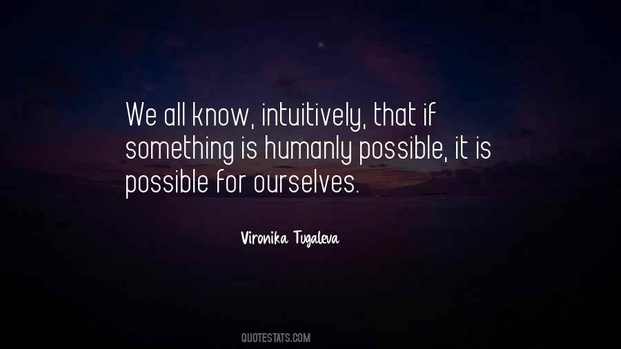 Possible It Is Possible Quotes #208243