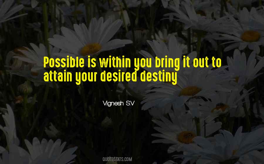 Possible It Is Possible Quotes #29654