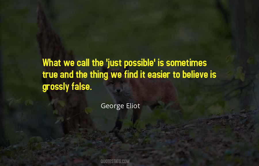 Possible It Is Possible Quotes #36836