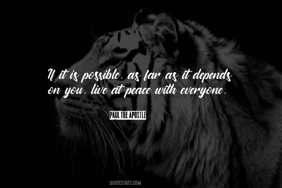 Possible It Is Possible Quotes #54091