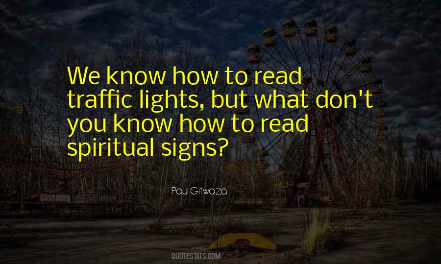 Spiritual Signs Quotes #1462476