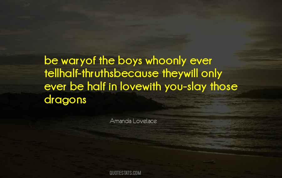 Boys Love Quotes #425831