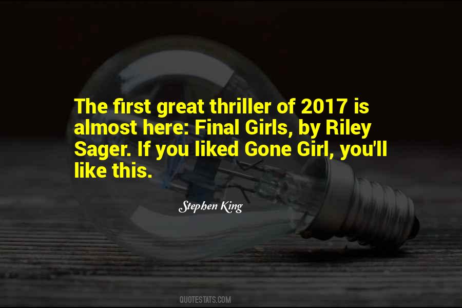 Final Girls Quotes #1020101