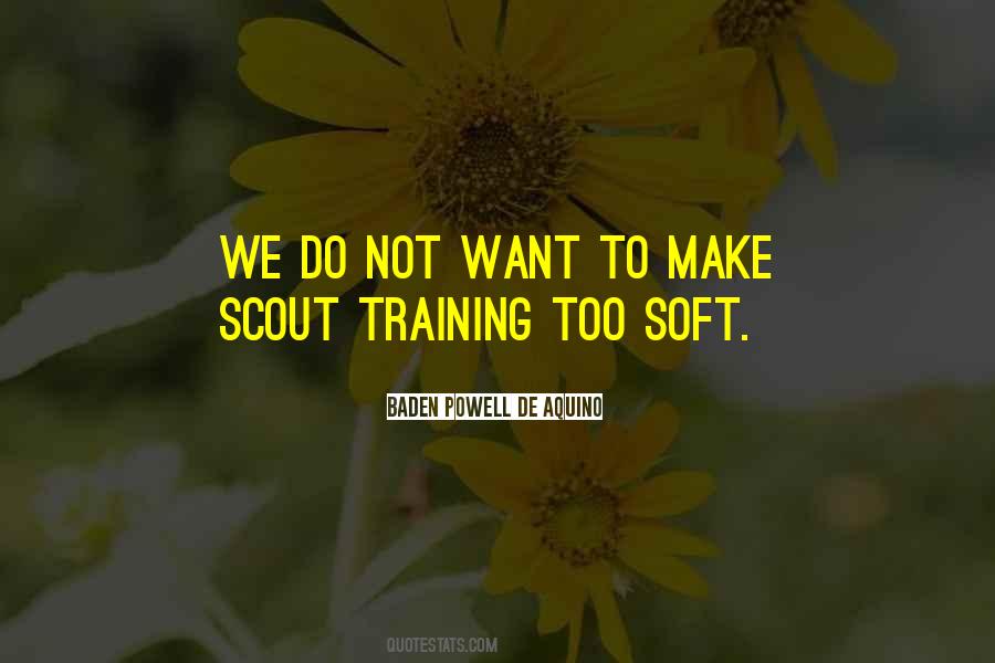 Baden Powell Training Quotes #767161