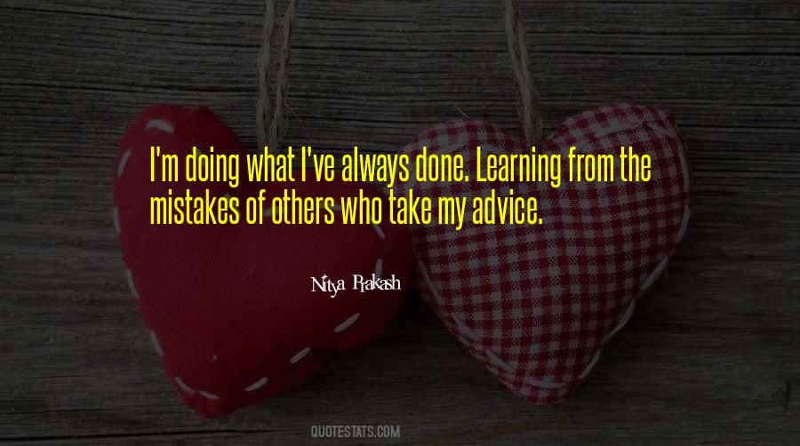 Quotes About Learning From The Mistakes Of Others #547390