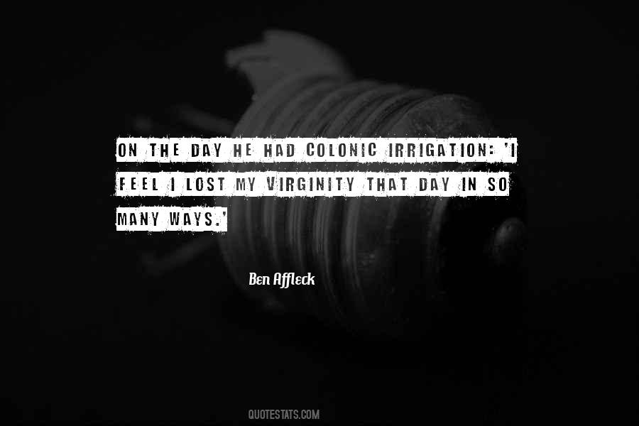 Colonic Irrigation Quotes #1180298