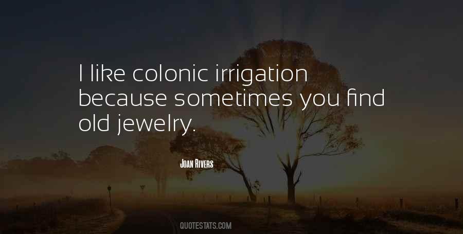 Colonic Irrigation Quotes #775660
