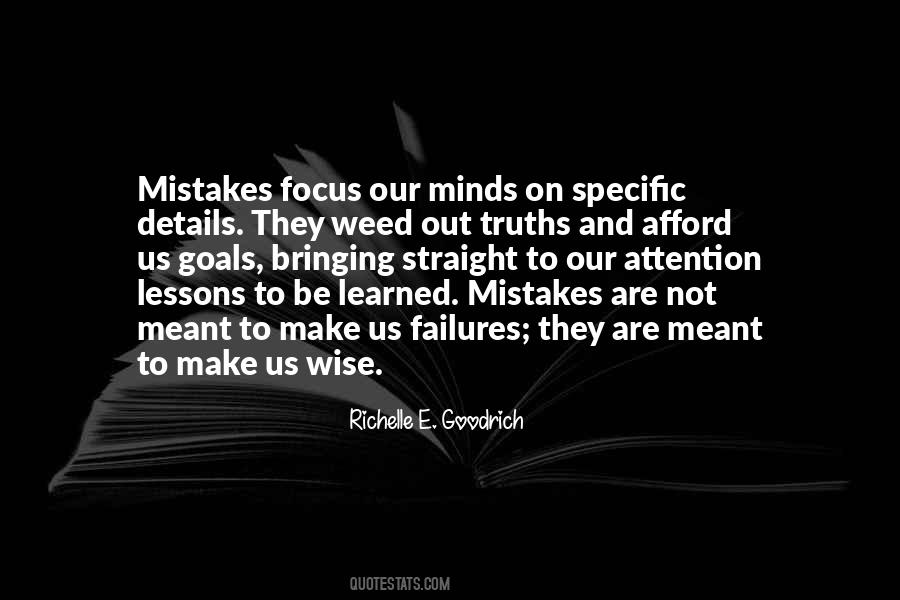 Quotes About Learning From Our Mistakes #152040