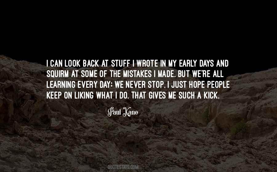 Quotes About Learning From Our Mistakes #256374