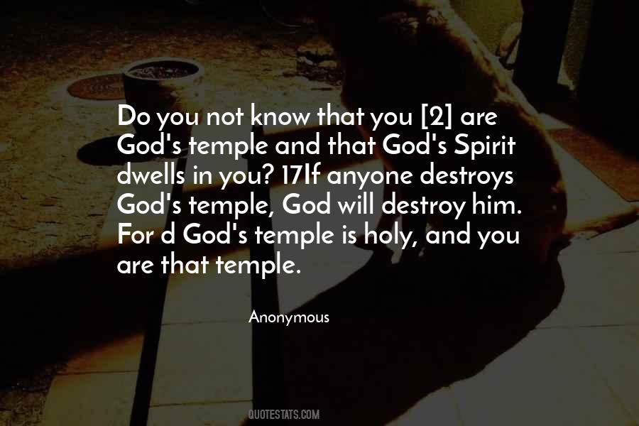 God S Spirit Quotes #1285445