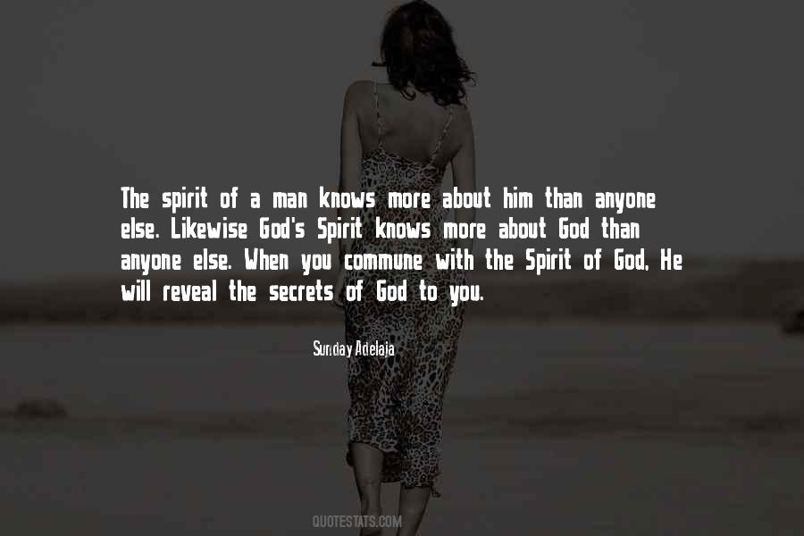 God S Spirit Quotes #1847009