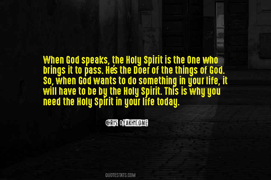 God S Spirit Quotes #398276