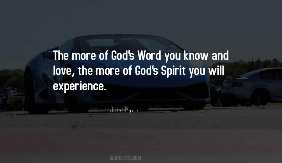 God S Spirit Quotes #492499