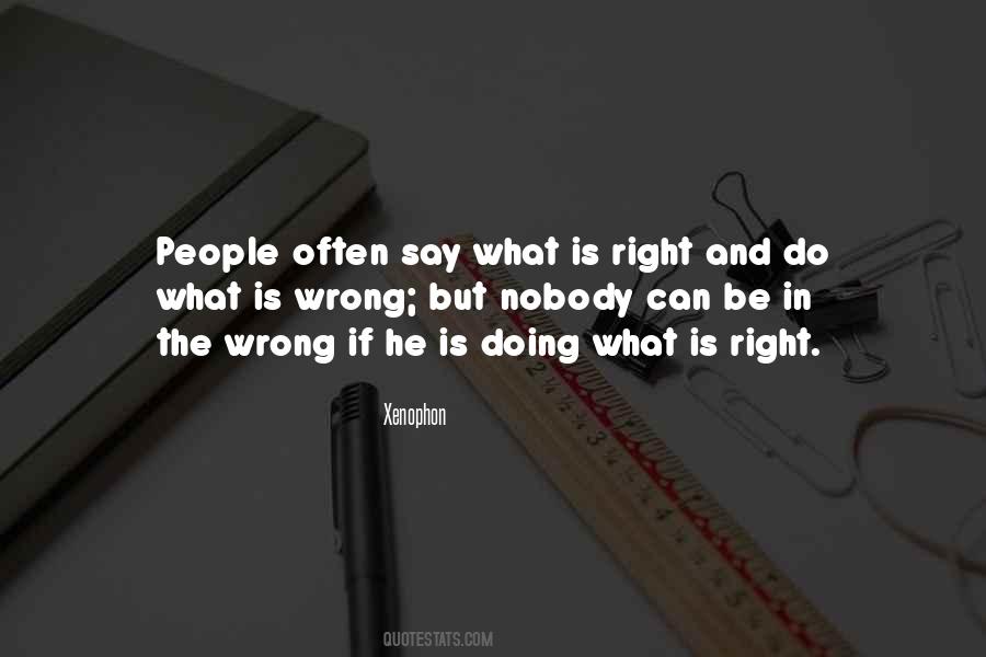 What Is Wrong Quotes #1120036