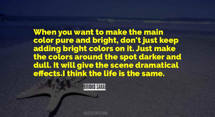 Color Life Quotes #531331