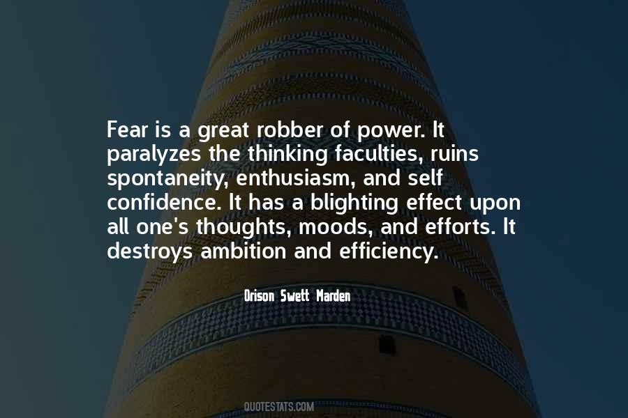 Quotes About The Power Of Fear #197858