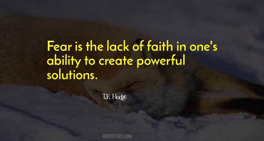 Quotes About The Power Of Fear #344013