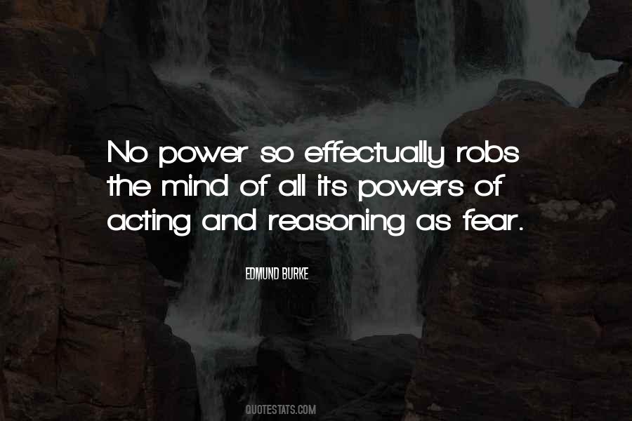 Quotes About The Power Of Fear #529370