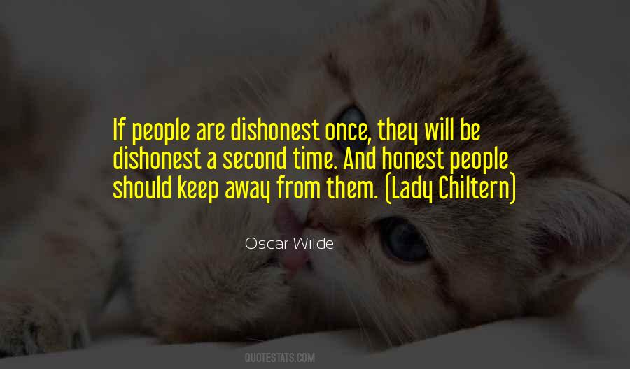 I Am Dishonest Quotes #199211
