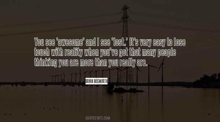 With Reality Quotes #1003650