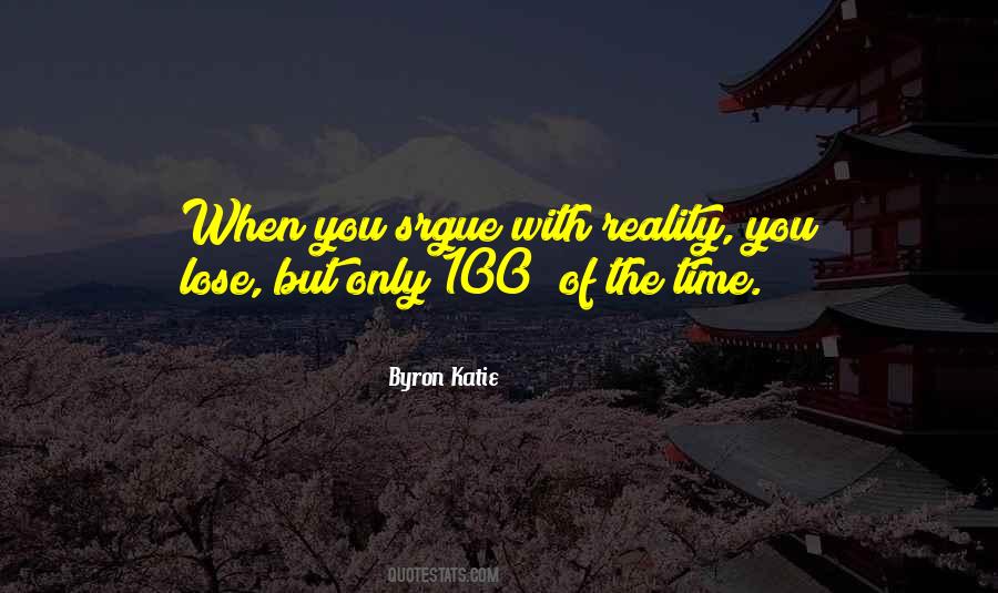 With Reality Quotes #1053637