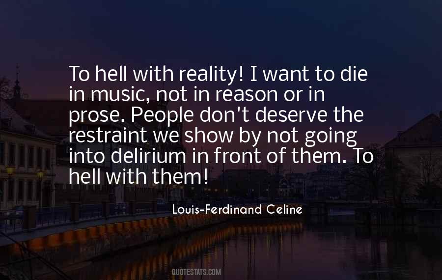 With Reality Quotes #1399690