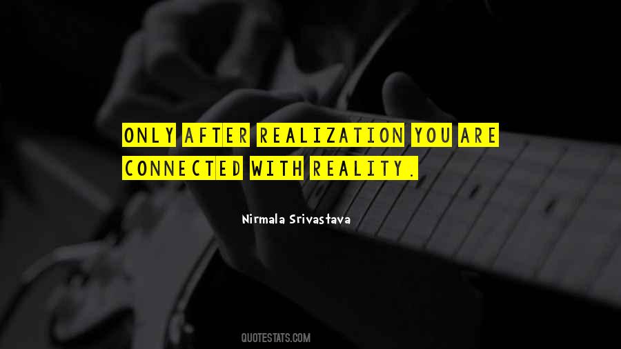 With Reality Quotes #1856991