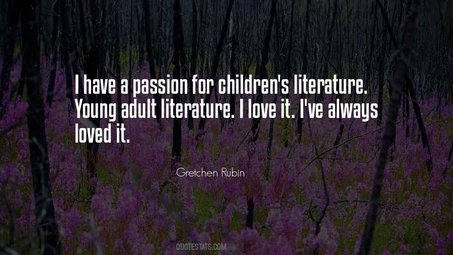 Young Adult Literature Quotes #1396779