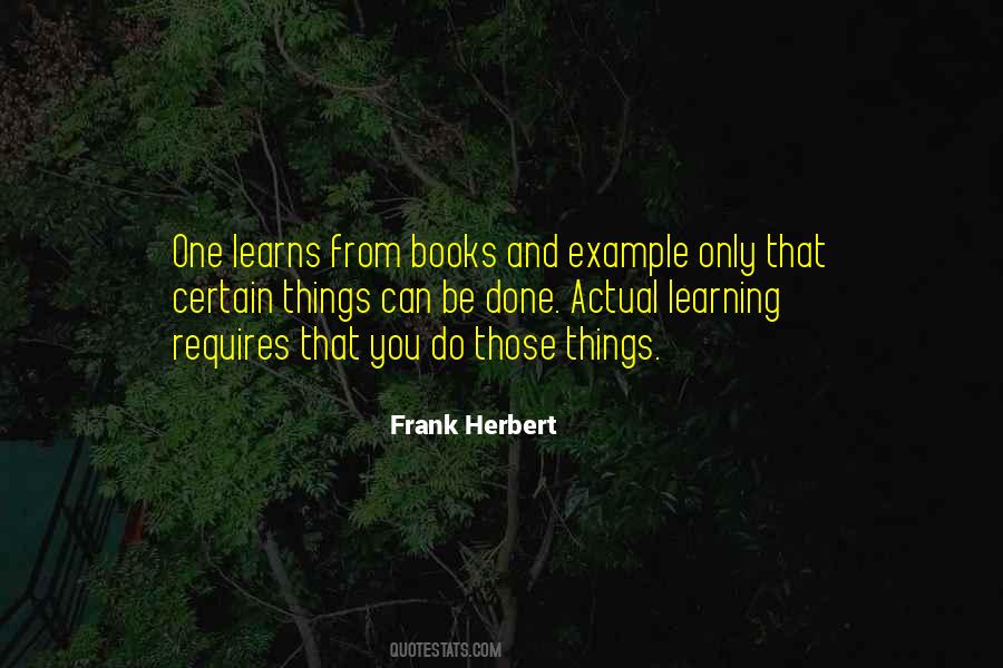Quotes About Learning From Books #429679