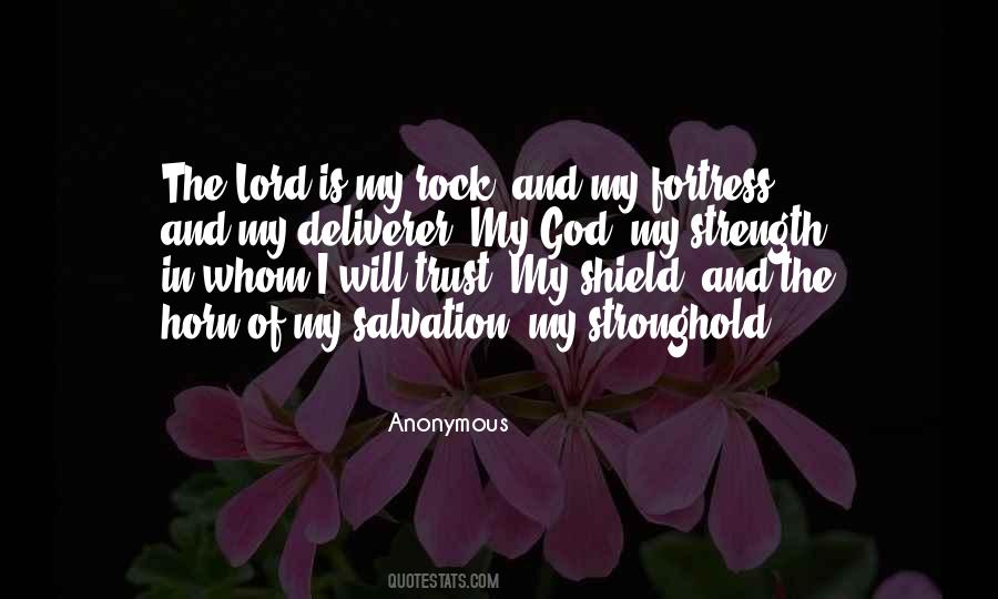 Lord Is My Strength Quotes #637762