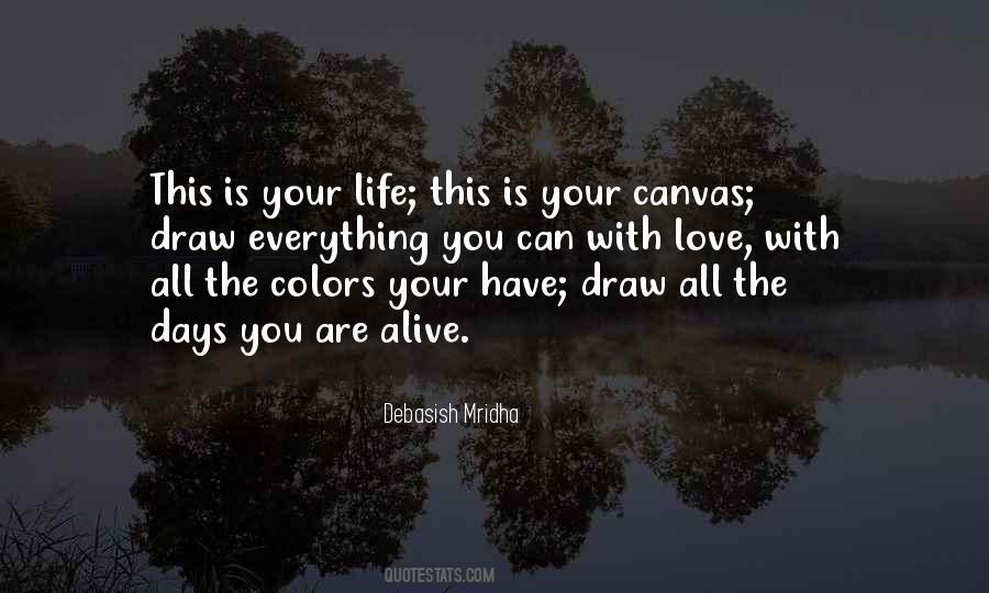 Colors In Your Life Quotes #30099