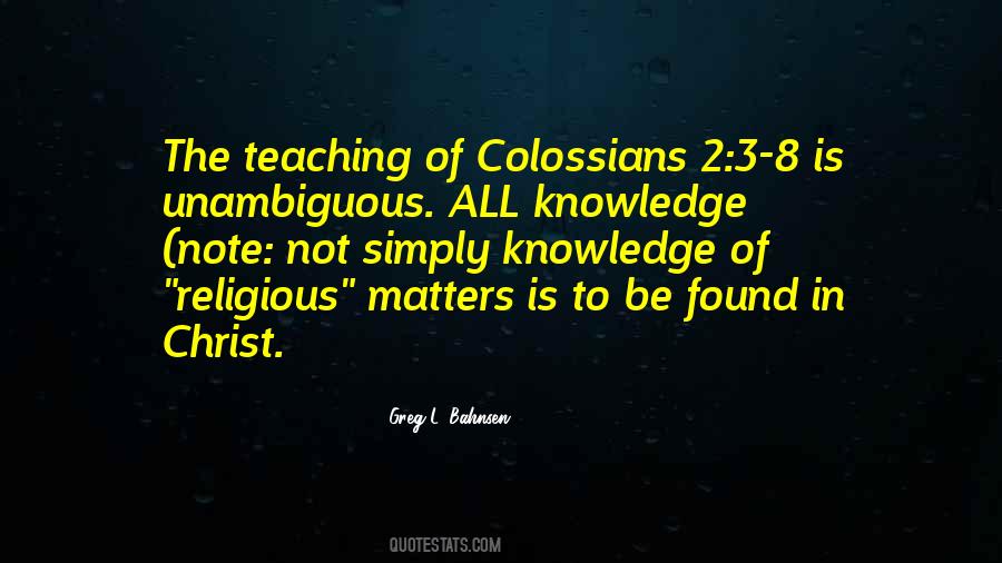 Colossians 3 Quotes #1775713